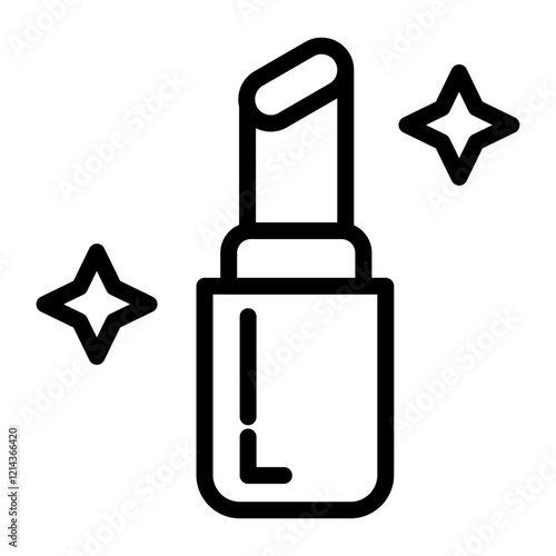 Lipstick Vector Design Icon Style