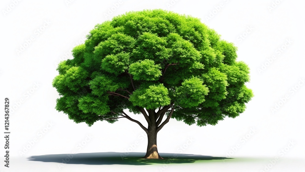 Isolated Green Tree, Low Light PNG - Night Nature Stock Photo Isolated Green Tree, Low Light PNG - Night Nature Stock Photo