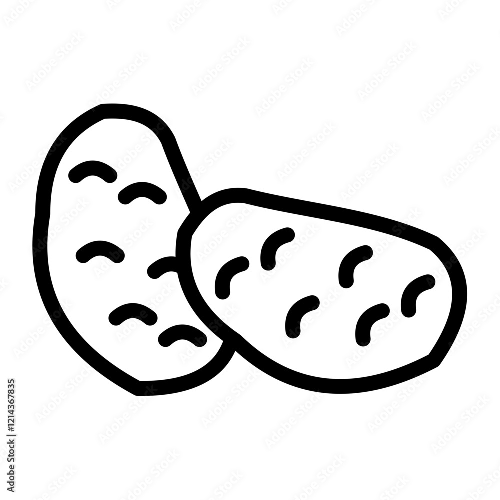 Obraz premium Hay Vector Design Icon Style