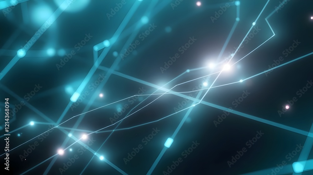Obraz premium Interconnected Network