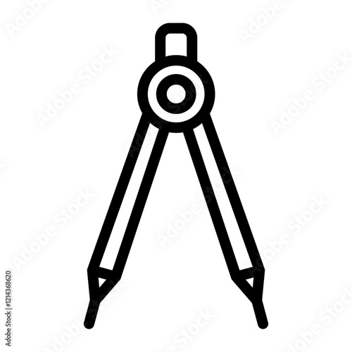 Compass Vector Design Icon Style