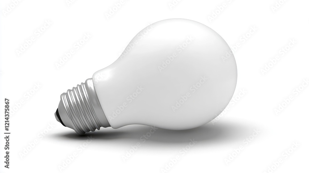 A glowing light bulb on a blank white background, representing bright ideas for business innovation. A glowing light bulb on a blank white background, representing bright ideas for business innovation.