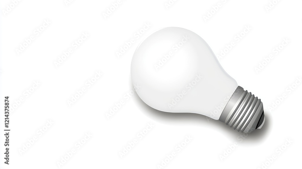 A glowing light bulb on a blank white background, representing bright ideas for business innovation. A glowing light bulb on a blank white background, representing bright ideas for business innovation.