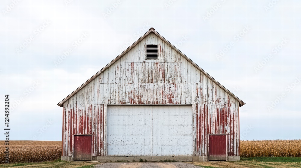 Rustic Barn in Field Rustic Barn in Field