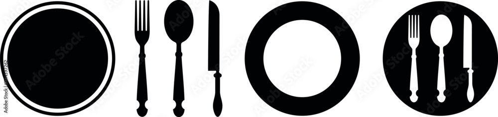 Kitchen accessories set. Isolated kitchen accessories on white background