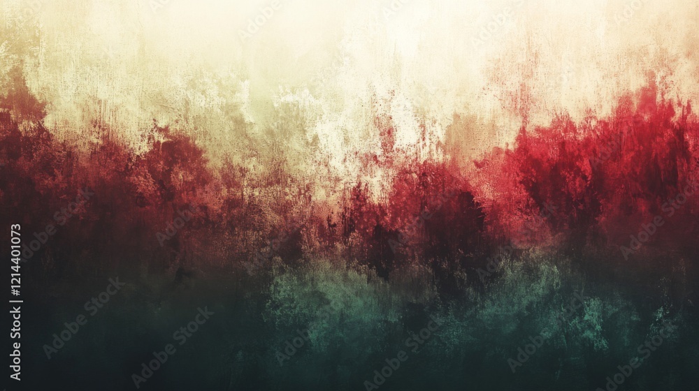 Abstract Red Brown Green Textured Background Abstract Red Brown Green Textured Background