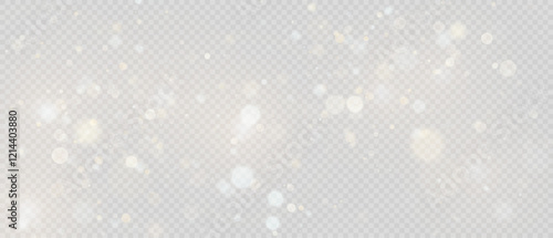 Golden dust light png, confetti and glitter texture. Bokeh yellow. Festive sparkl yellow gold dust png. Colorful bokeh lights background. Blurred circle shapes. Holiday cards, invitations, banners.	