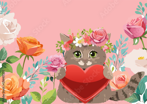  My lovely cat and a wonderful day