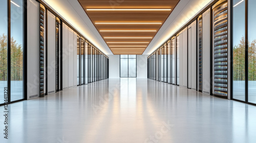modern data center designed for disaster recovery and efficiency