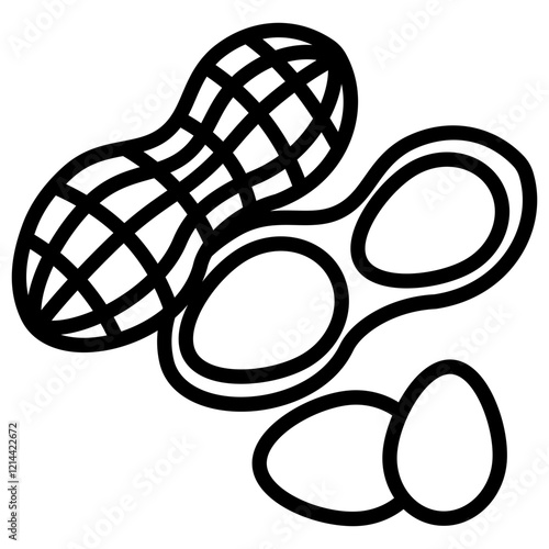 Peanuts  Icon Element For Design Graphic