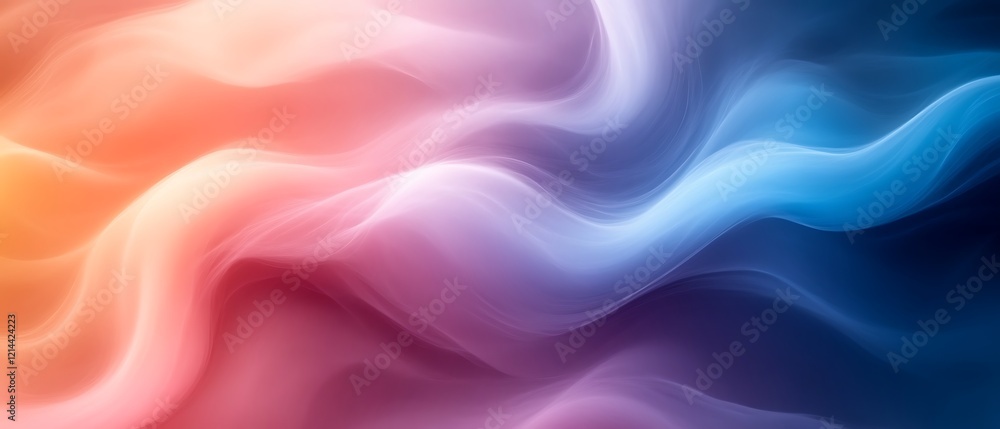 Abstract colorful wavy background. (1) Abstract colorful wavy background. (1)