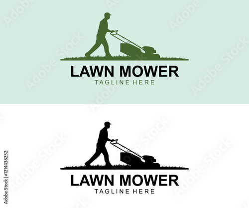 Illustration graphic vector of lawn care, landscape services, grass concept logo design template