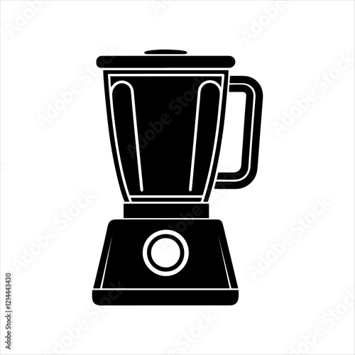 Blender vector silhouette illustration design