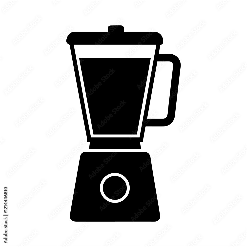 Blender vector silhouette illustration design Blender vector silhouette illustration design