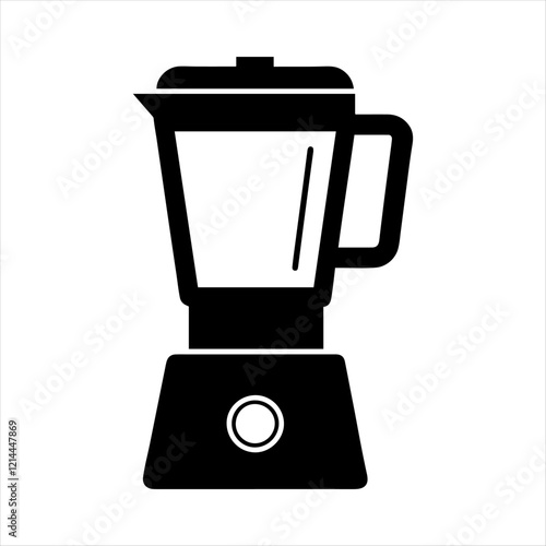 Blender vector silhouette illustration design