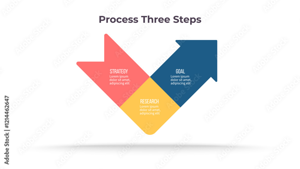 Business infographic template. Process chart with 3 options, steps. Vector chart. Business infographic template. Process chart with 3 options, steps. Vector chart.