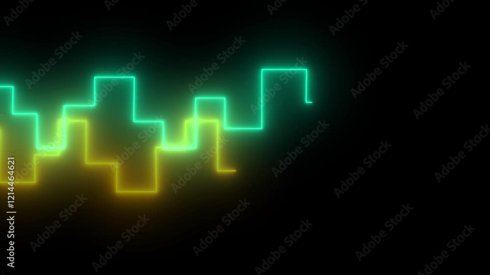 3d render of RGB neon light on darkness background. Abstract Laser lines show at night. Ultraviolet spectrum beam scene for mock up and web banner. 3d render of RGB neon light on darkness background. Abstract Laser lines show at night. Ultraviolet spectrum beam scene for mock up and web banner.