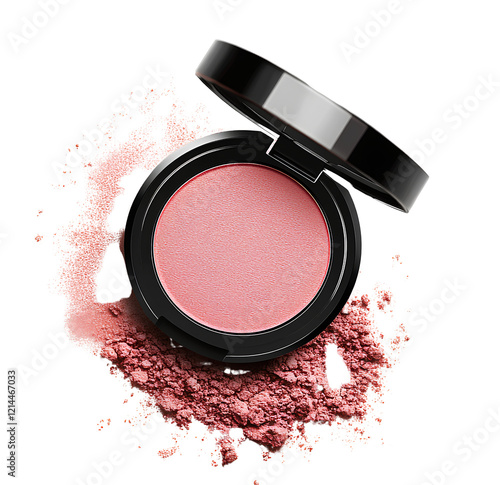  Blush makeup product in a transparent background, PNG