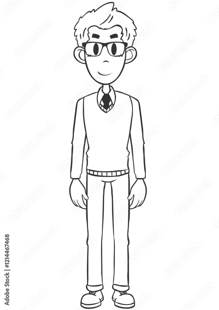 Casual Style Male Whiteboard Casual Style Male Whiteboard