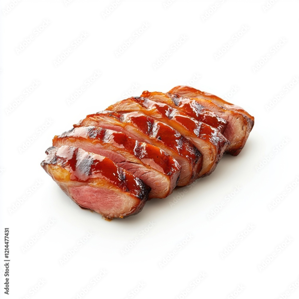 Smoked duck breast with a crispy skin Smoked duck breast with a crispy skin