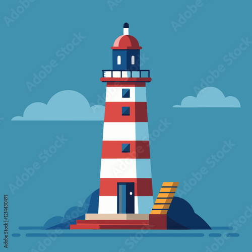 lighthouse on the island