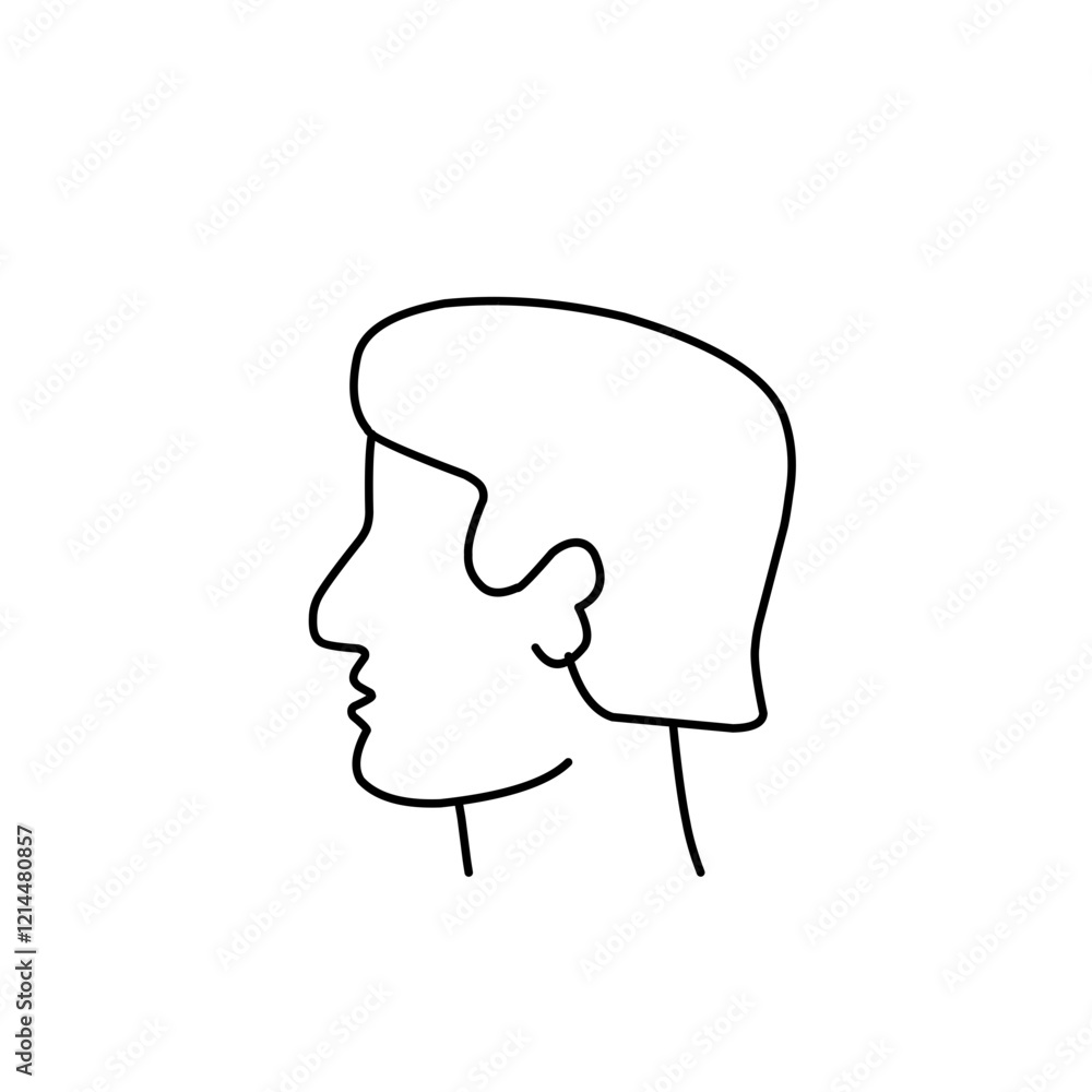 Hair Care Line Icon Hair Care Line Icon