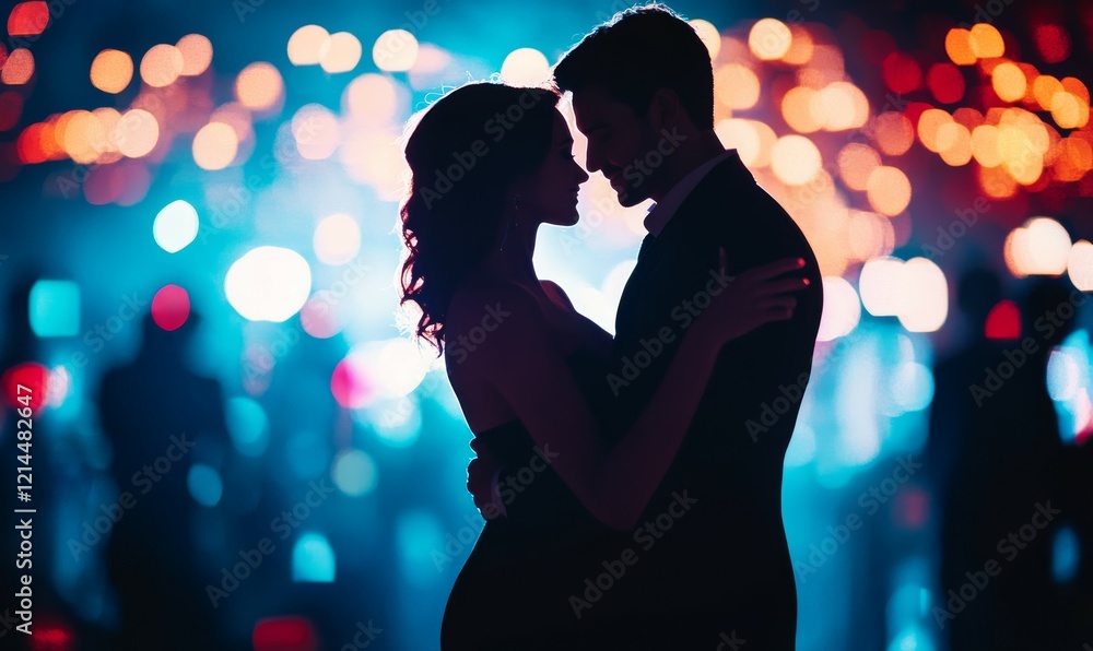 Young couple dancing in nightclub Young couple dancing in nightclub