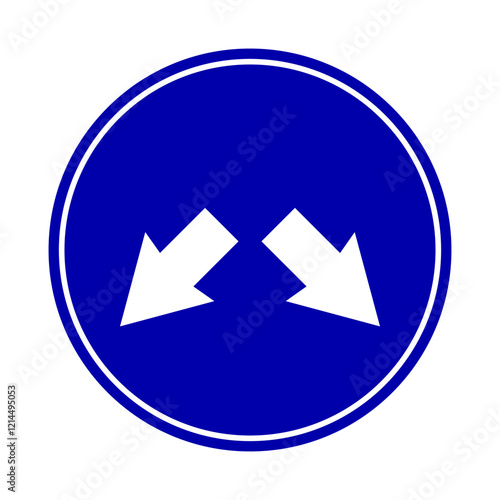 Passing left or right mandatory sign. road sign. Vector illustration.
Free Download Passing left or right mandatory sign. road sign. Vector illustration.
- GFXLoad