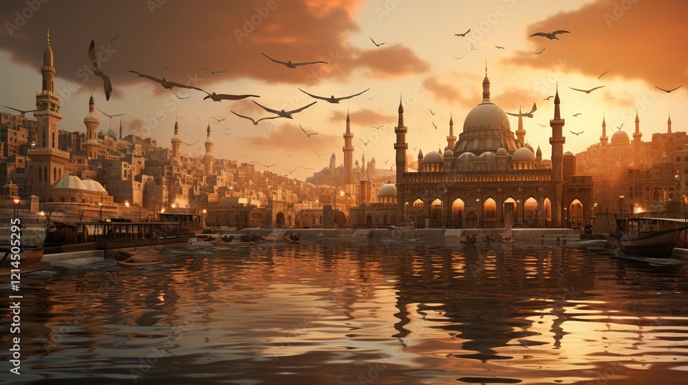 Fototapeta premium basilica di city della salute HD 8K wallpaper Stock Photographic Image