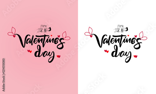 illustrtion drawings love text vector  design