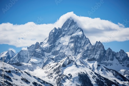 Grand Targhee - Majestic View of Grand Teton in Nature's Wonderland (3:2 ratio) photo