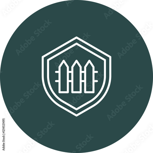 Fotografie Level Crossing Vector Icon Design