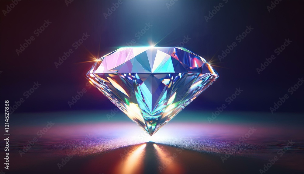 Diamonds reflect light in an uncompromising setting. Diamonds reflect light in an uncompromising setting.