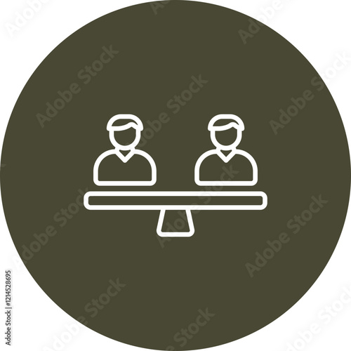 Equal Vector Icon Design