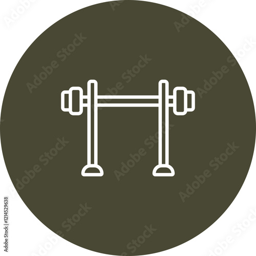 Deadlifts Vector Icon Design