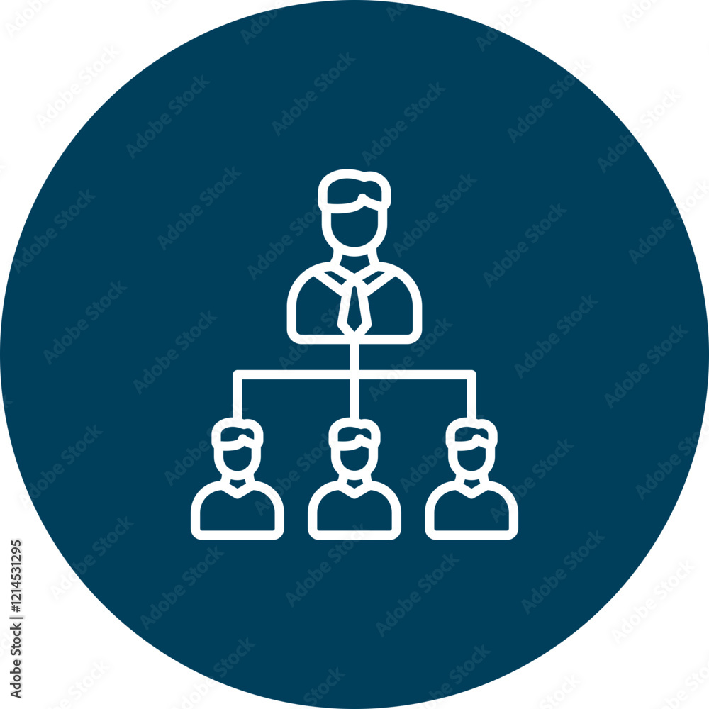 Hierarchy Vector Icon Design Hierarchy Vector Icon Design