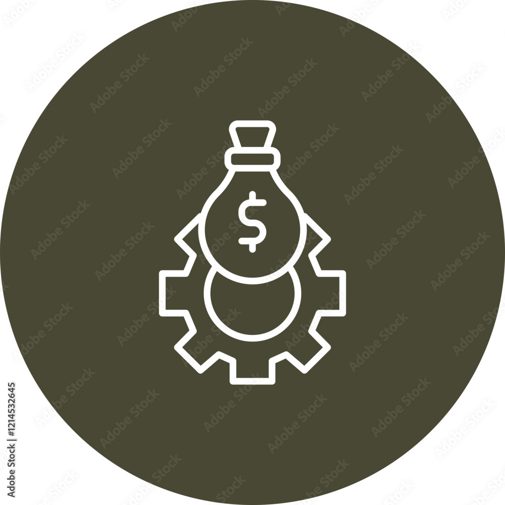 Compensation Management Vector Icon Design Compensation Management Vector Icon Design