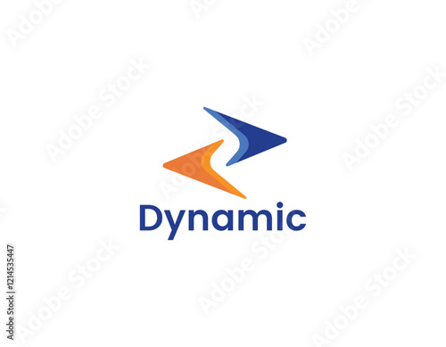Free Download Simple Modern Dynamic Business Logo Design Template - GFXLoad