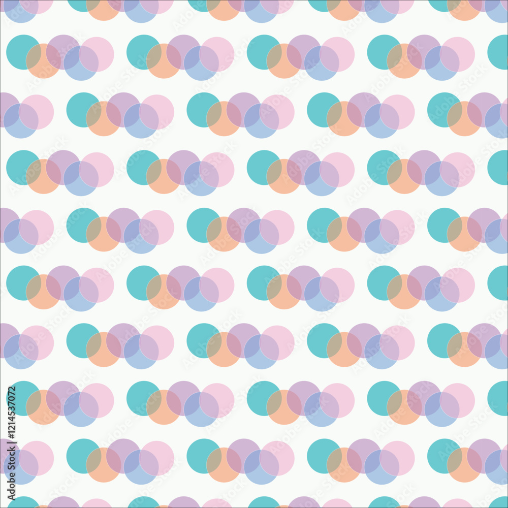 seamless background with hearts