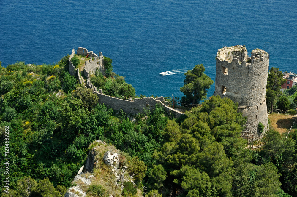 Naklejka premium Scala (Sa): Torre dello Ziro