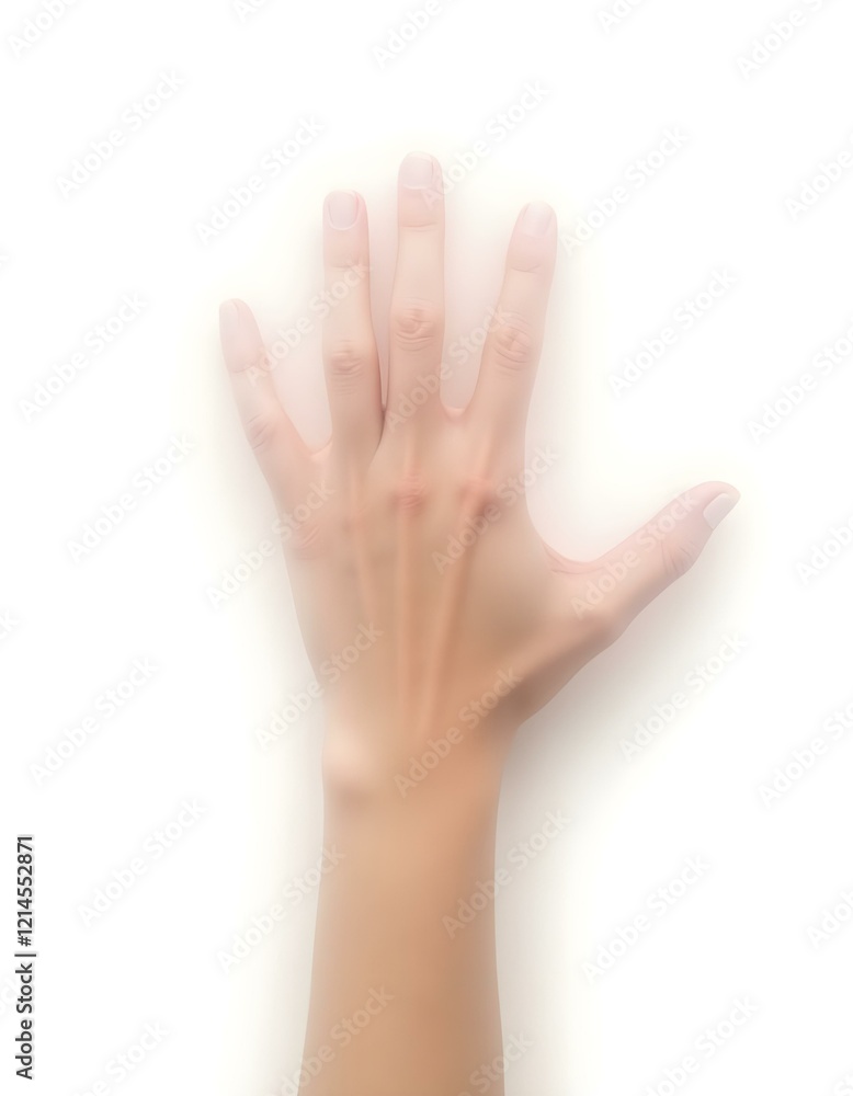 Fototapeta premium hands isolated on white background