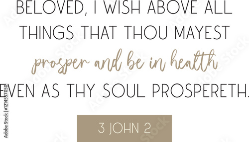 Healing Bible Verse, Christian biblical poster, vector illustration