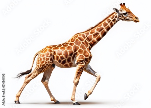 Powerful Giraffe  Muscular Anatomy  Wildlife Stock Photo  PNG