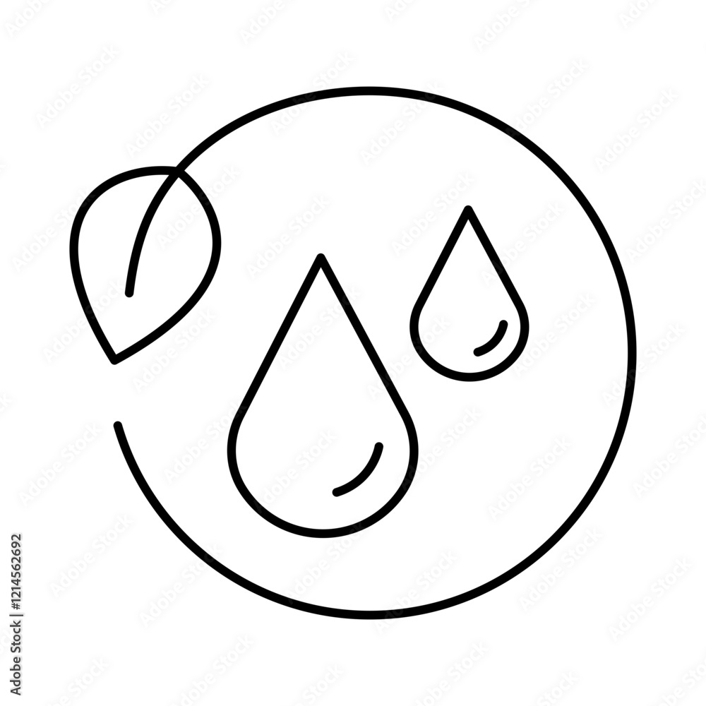 Ecology and Nature Green Icon. Concept of Green Technology, Climate Change, Environmental Sustainability Symbol in Minimal Style. Editable Stroke Vector Illustration Line Icon Ecology and Nature Green Icon. Concept of Green Technology, Climate Change, Environmental Sustainability Symbol in Minimal Style. Editable Stroke Vector Illustration Line Icon