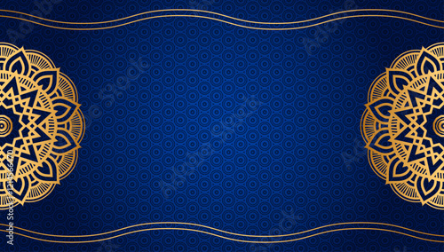 Luxury mandala ornamental ramadan kareem ramadhan islamic ornament eid al fitr adha mubarak background	