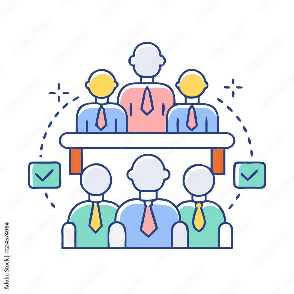 board of directors icon, board of directors vector illustration-simple illustration of board of directors, perfect for board of directors logos and icons board of directors icon, board of directors vector illustration-simple illustration of board of directors, perfect for board of directors logos and icons