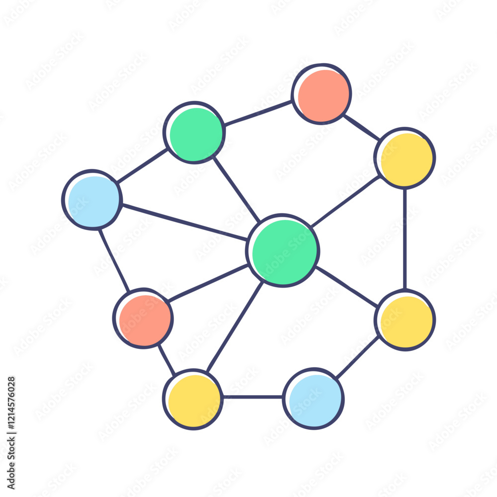 connected nodes icon, connected nodes vector illustration-simple illustration of connected nodes, perfect for connected nodes logos and icons connected nodes icon, connected nodes vector illustration-simple illustration of connected nodes, perfect for connected nodes logos and icons