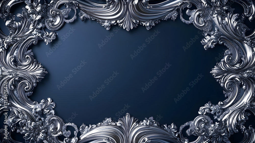 Dramatic Ornate Baroque Style Frame Dramatic Ornate Baroque Style Frame