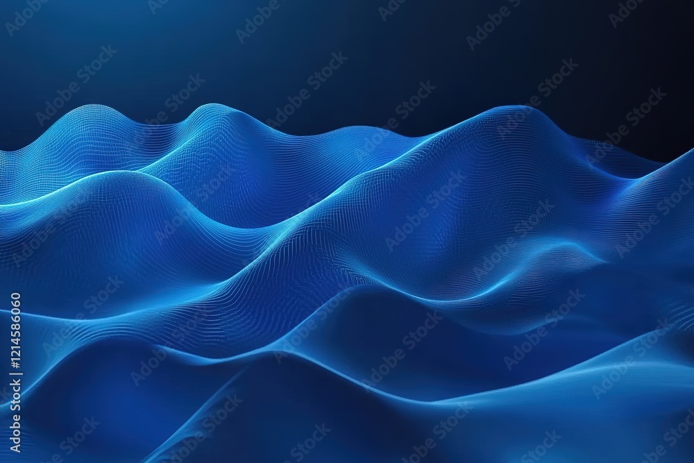 3d blue background with stock diagram 3d blue background with stock diagram
