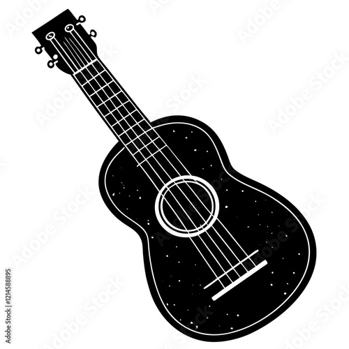 ukulele  isolated on white